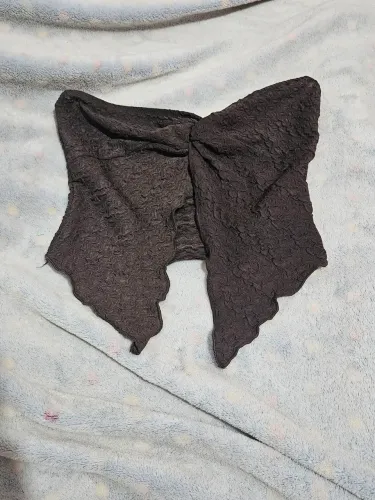 SHEIN ICON Parte superior do tubo Torcão Bainha dividida