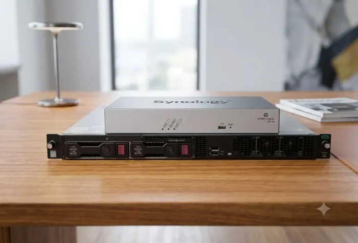 Kit servidor e router HP 64GB hd 2TB
