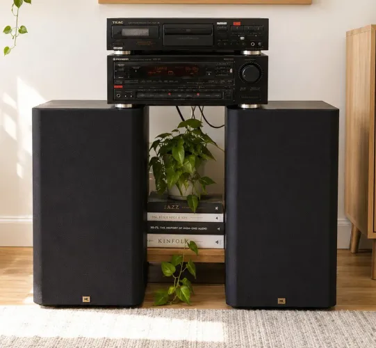 System de som Vintage caixas JBL