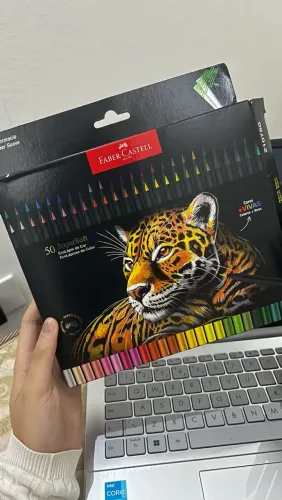 Lápis SuperSoft Faber Castell 50 cores