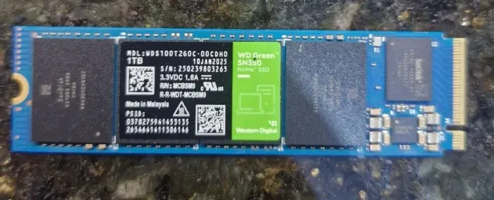SSD M2 1TB 1000GB WD Green SN350 M.2 2280 Nvme