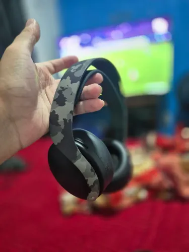 HEADSET SEM FIO SONY PULSE 3D CAMUFLADO ORIGINAL PS5