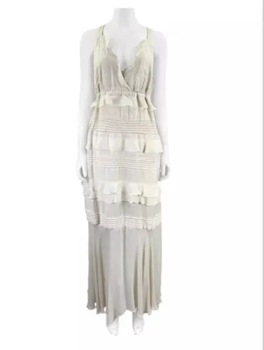 Vestido Le Lis Blanc Longo Bege?