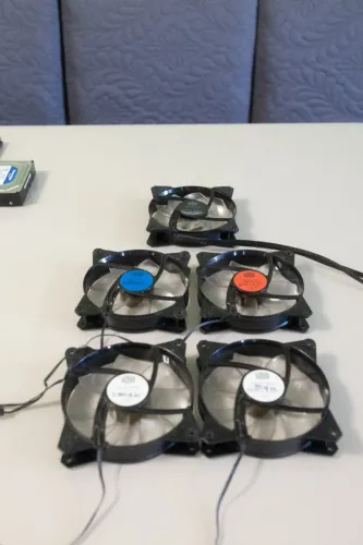 Kit 5 Fans Cooler