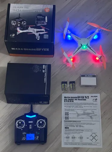Com defeito: Drone Align M424 V2 completo