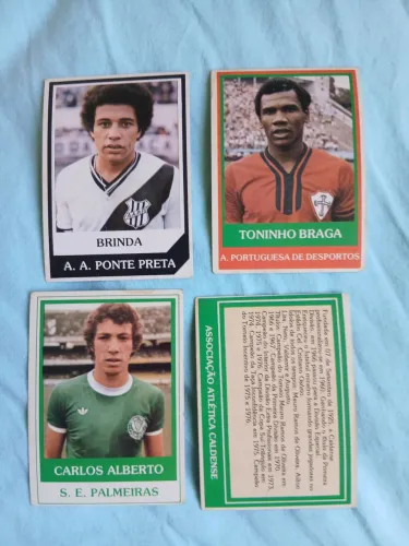 Cards ping pong futebol (valor por unidade)