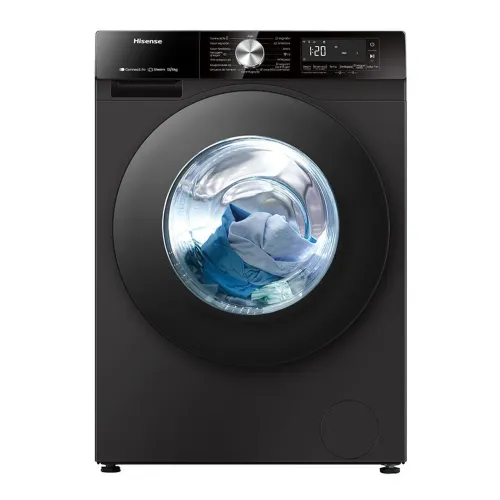 LANÇAMENTO LAVA E SECA HISENSE 12kg Wi-Fi Nova Nota fiscal 3S Motor InverterSteam Touch -