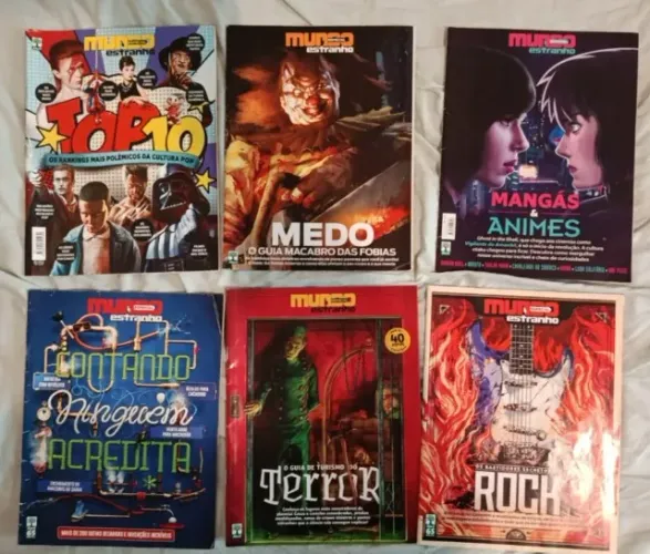 Coleção Especial Mundo Estranho - Cultura Pop, Terror e Rock