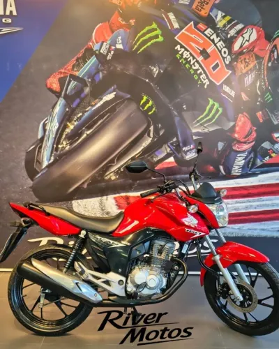 HONDA CG FAN 160 KM 40.570 ÚNICO DONO (RIVER MOTOS)
