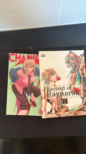 MANGÁS CHAINSAW MAN E RECORD OF RAGNAROK