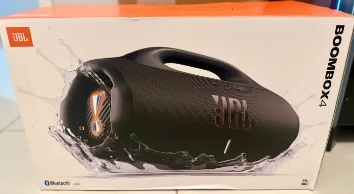 Caixa de som Boombox 4 NOVA