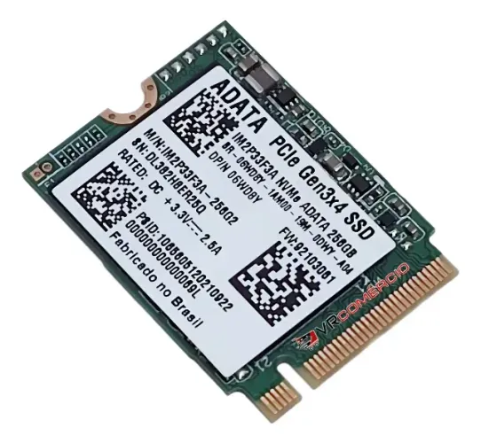 Ssd Nvme M.2 2230 256gb Pcie 3.0 X4