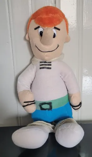 Antigo Boneco Pelucia Vintage George Jetsons Hanna Barbera Oficial Nanco Os Jetsons 80