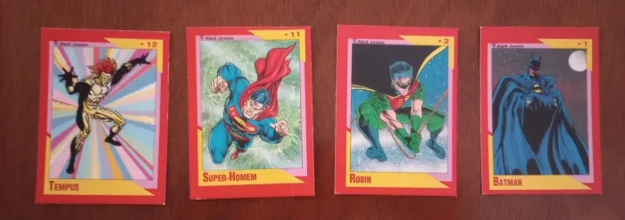 Cards Super-heróis antigos!!