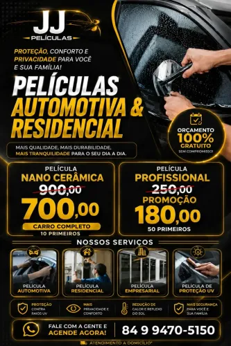 Películas Automotiva Residencial