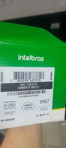 Cameras Intelbras novas