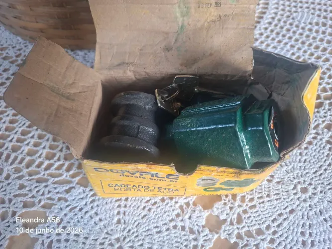 Cadeado para porat de aço