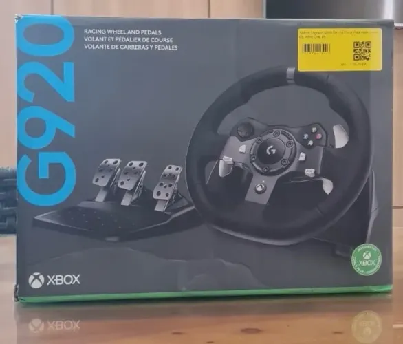 Volante Logitech G920 + Câmbio manual 6 marchas
