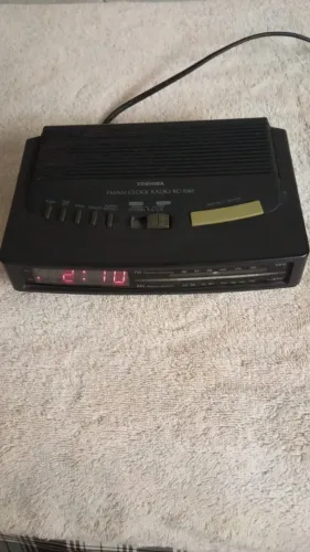 Rádio Relógio Semp Toshiba RC-1061 Vintage/Clássico/Relíquia/Antigo-100% Funcional