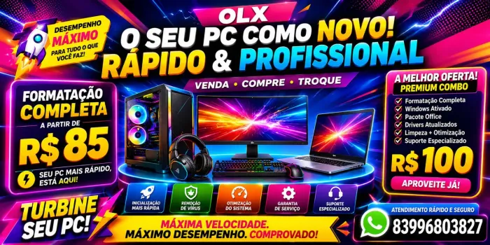 Serviços de otimização, manutenção e restauração 
