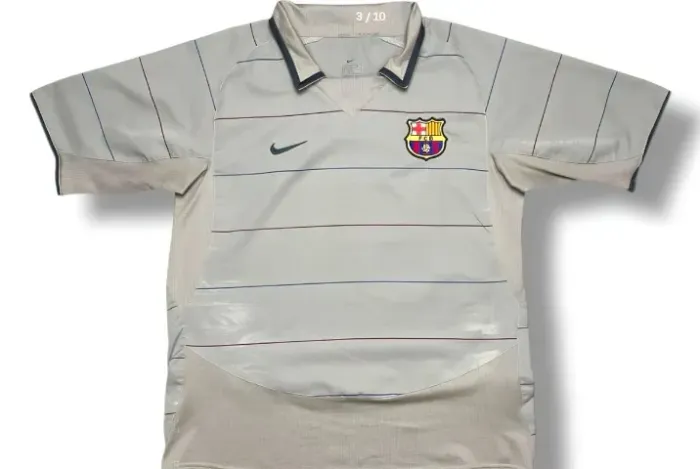 Camisa Barcelona 2003/04 away - Ronaldinho Original
