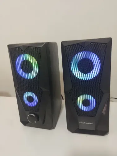 Caixa gamer RGB