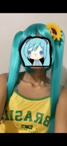 Peruca da Hatsune Miku