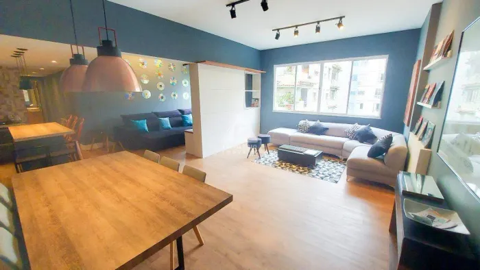 Apartamento 3 quartos, suíte, closet, 120 mts, 1 vaga de garagem, na Gávea
