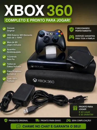 Xbox Super Slim 360 desbloqueado