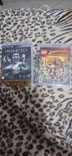 Injustice 1 e lego Indiana Jones/ 1 por 60 e os 2 por 100
