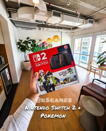 Nintendo Switch 2 com Pokemon - Lacrado - COMPRA SEGURA ABC SP