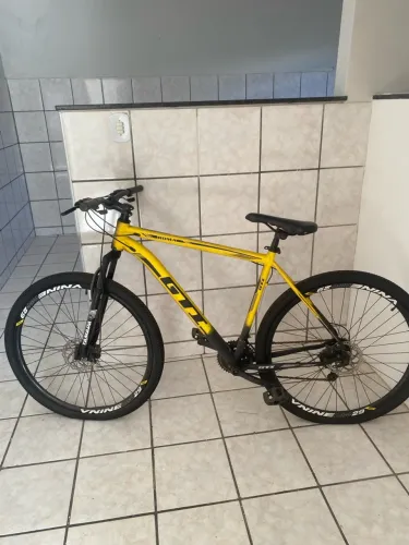 BICICLETA GTS AMARELA ARO 29