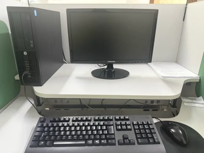 COMPUTADOR completo mouse teclado e tela 