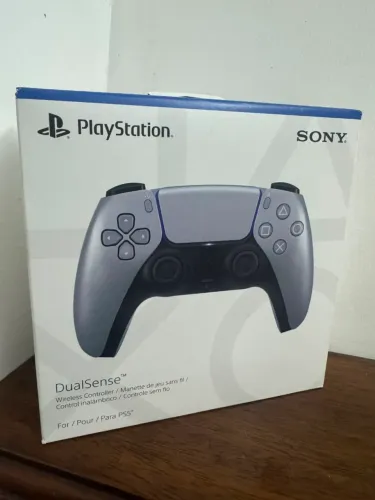 Controle PS5 DualSense Sterling Silver (Novo Lacrado)