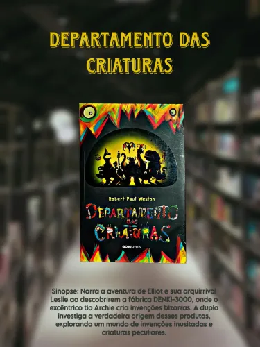 Livro: O Departamento das Criaturas