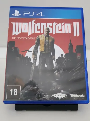 Wolfenstein II The New Colossus PS4 - Mídia Física - Ótimo Estado