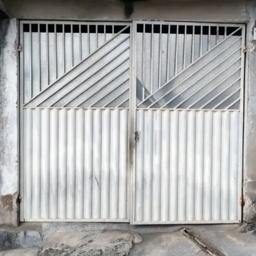 Portão de ferro duas folhas