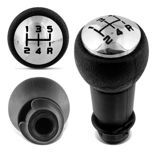 Bola Manopla De Câmbio Peugeot 206 207 Sw Citroen C3 - Cromada