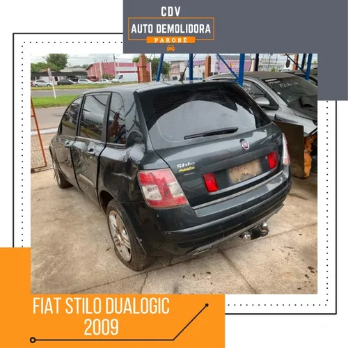 Sucata Fiat Stilo Dualogic 2009 disponível para venda de peças