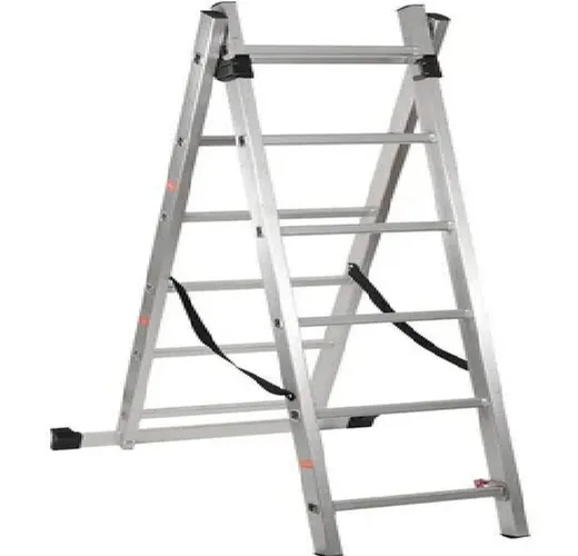 Escada Extensiva Alumínio 2x6 Degraus Vonder