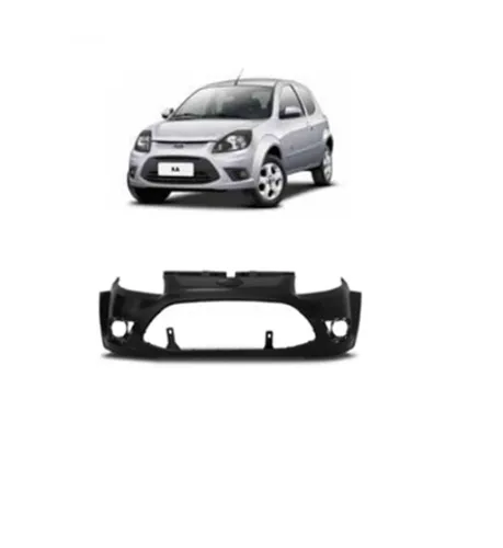Para-Choque Dianteiro Ford Ka Preto Liso Para Pintura Ano:2011/2015