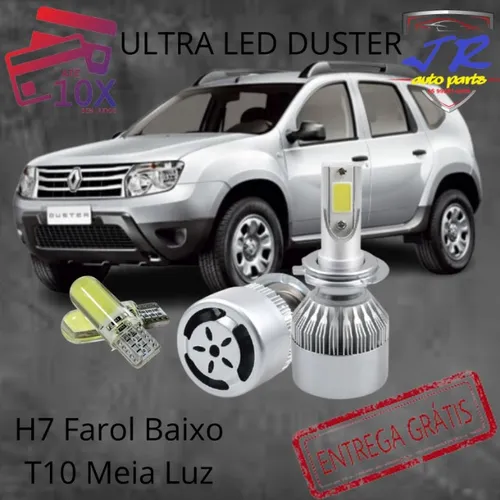 Ultra Led H7 T10 Meia Luz 6000K 12V