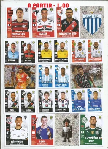 campeonato brasileiro 2022 avulsas para v. completar seu album