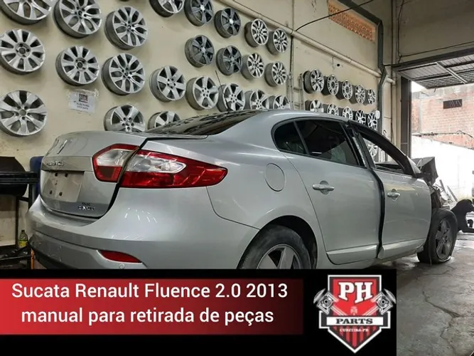 Sucata Renault Fluence 2.0 2013 para retirada de peças