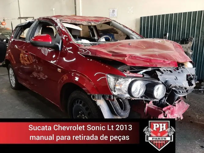 Sucata Chevrolet Sonic Lt 1.6 2013 para retirada de peças