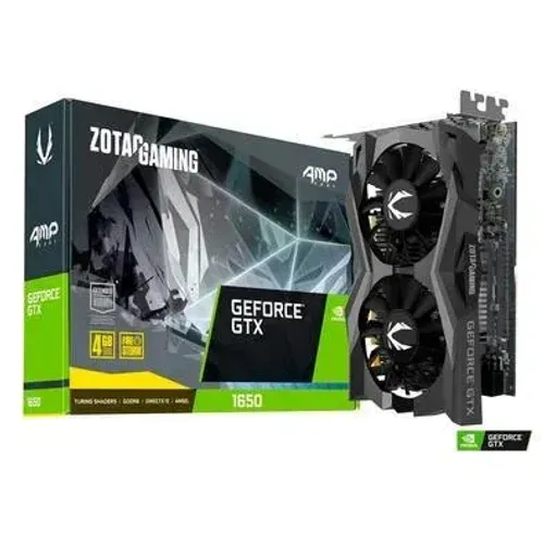 Placa De Vídeo Zotac Gtx1650, 4GB, GDDR6 Amp