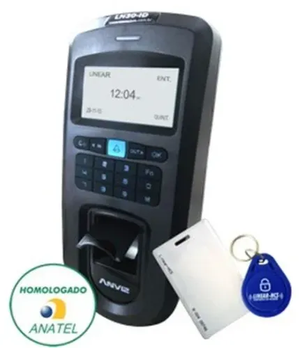 CONTROLE DE ACESSO BIOMÉTRICO LN-30ID