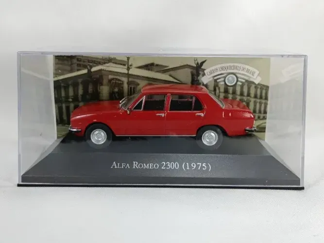 Carros Inesquecíveis Do Brasil - Alfa Romeo 2300 (1975) 1/43