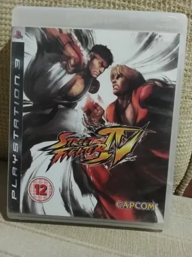 Street Fighter 4 Ps3 Físico Usa Original Completo