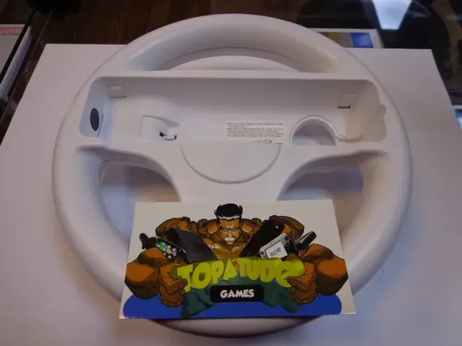 Volante para Nintendo Wii e Wii U Conservado